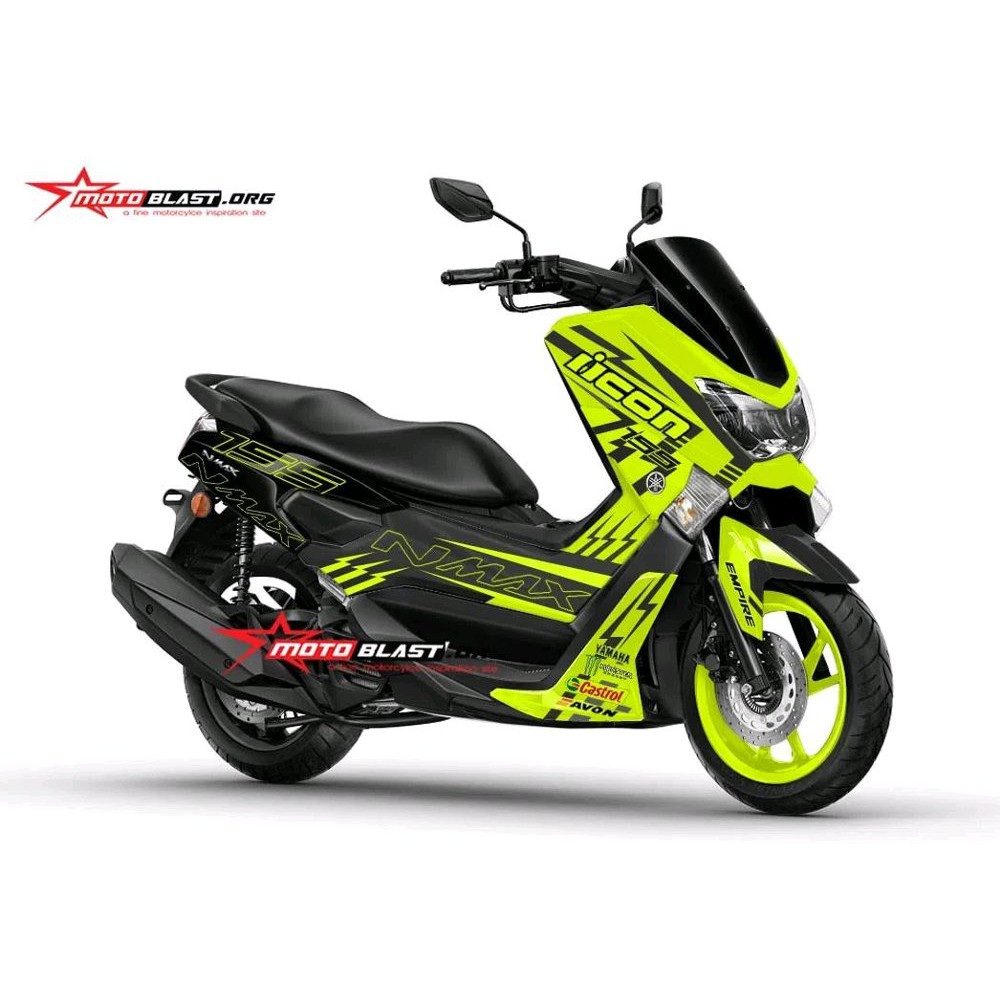 Stiker Motor Sticker Decal Nmax Icon Bagus Shopee Indonesia