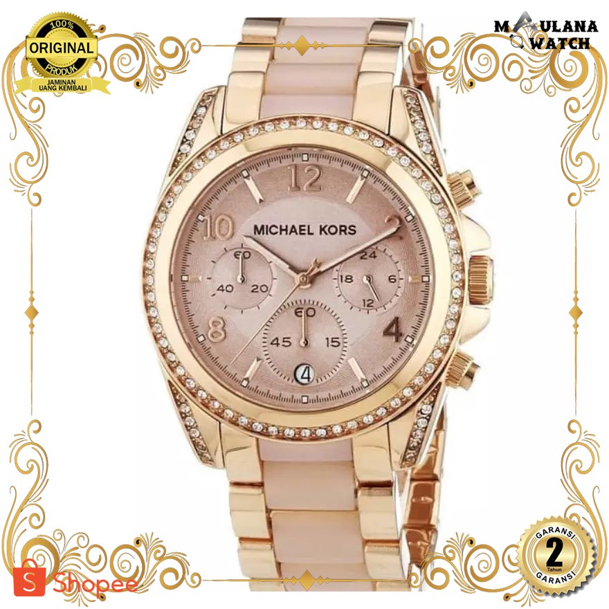 JAM TANGAN PRIA WANITA | RANTAI | KULIT | KARET | MURAH | WANITA ORIGINAL MICHAEL KORS STAINLESS STE