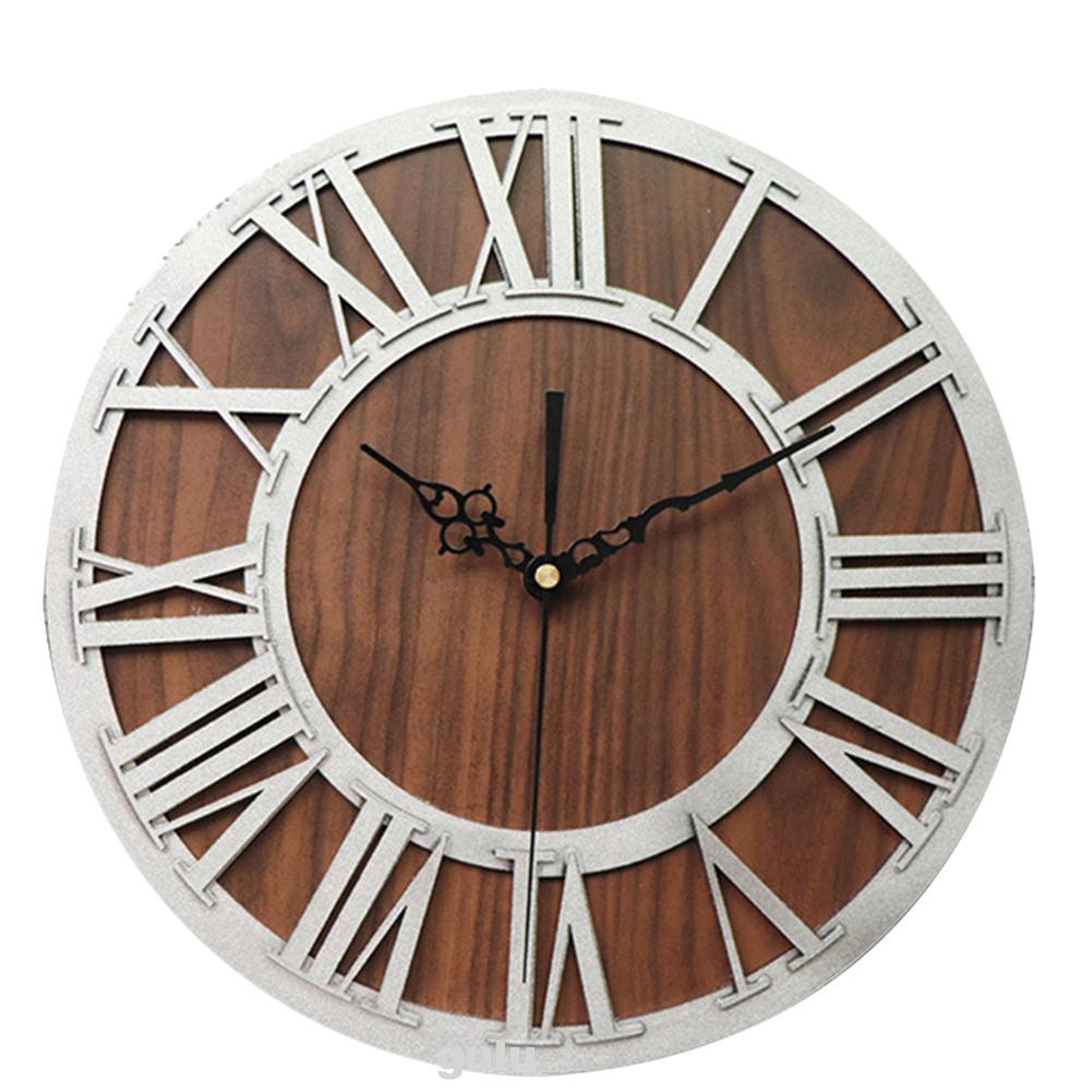 Accurate Cafe European Home Decor Retro Roman Digital Living Room Wooden Craft Wall Clock Shopee Indonesia Accurate Cafe European Home Decor Retro Roman Digital Living Room Wooden Craft Wall Clock Shopee Indonesia
