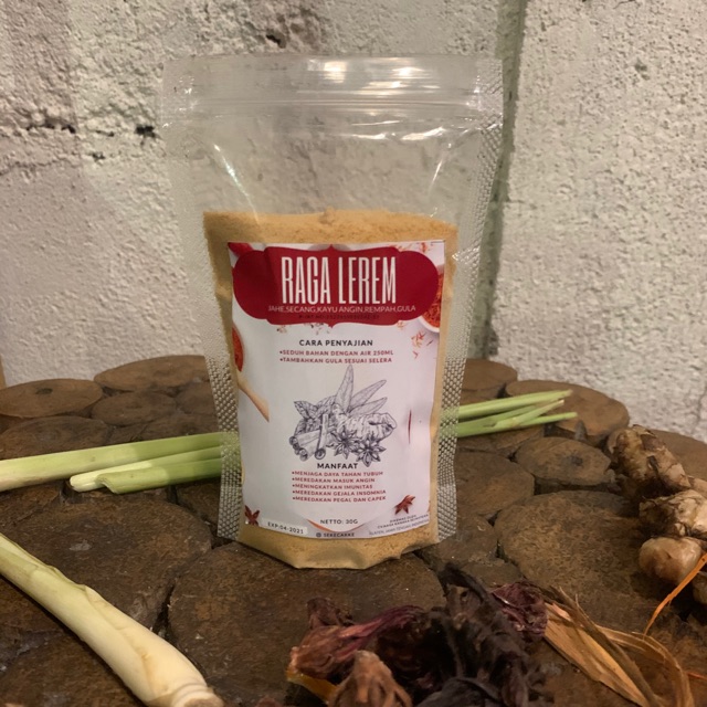 

Minuman herbal Wedang uwuh/Raga lerem