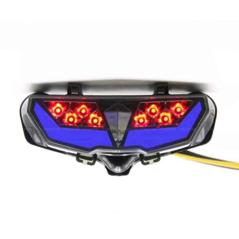 Stoplamp xabre vixion new led 2018 lampu stop belakang xabre - stoplamp 3 in 1