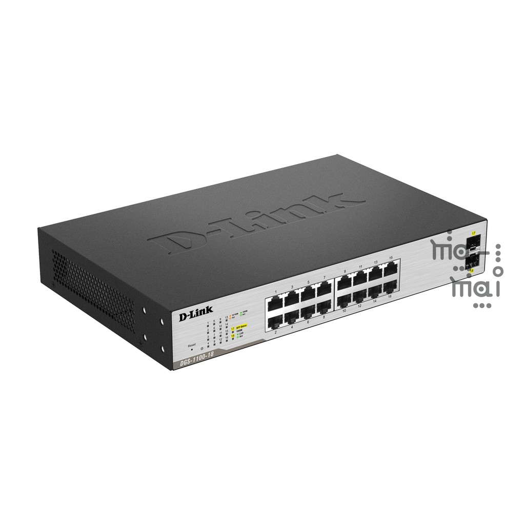 D-Link Switch DGS-1100-16 EasySmart switch 16 10/100/1000Mbps ports +