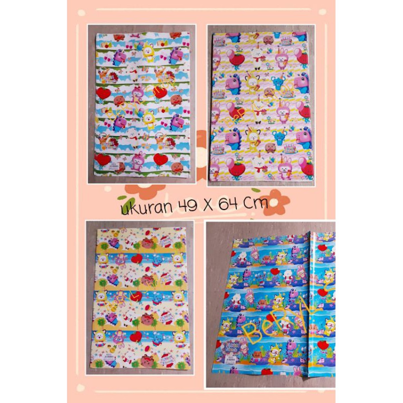 

Kertas Kado BT21 Besar uk 49 x 64 Kiky