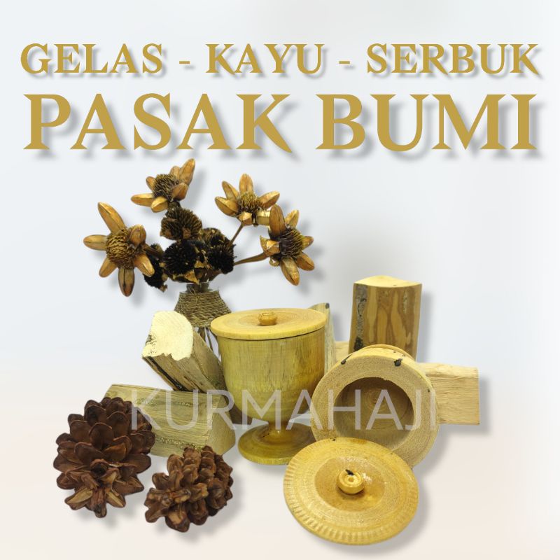 Gelas PASAK BUMI | KAYU PASAK BUMI Penambah Kuat | ASLI HUTAN NTB