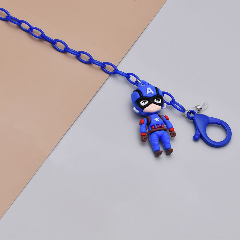 1 Pcs,Mask Chain Kalung Neck Strap,Hijab Rantai,Kacamata,Kartun,Untuk Anak