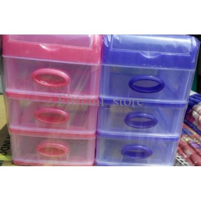 LACI MINI CONTAINER SUSUN 4 SHINPO 363 C4 / LACI SERBAGUNA SHINPO 366 C4 / Kotak Perkakas Tempat Obat P3K