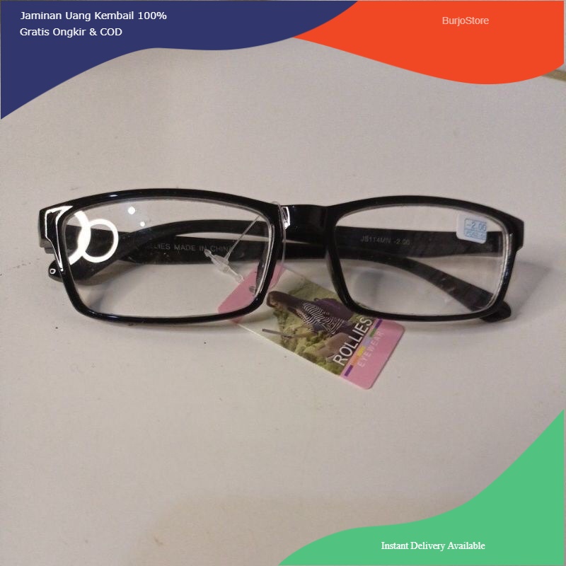 kacamata plus baca minus lentur pria n wanita rabun jauh dekat