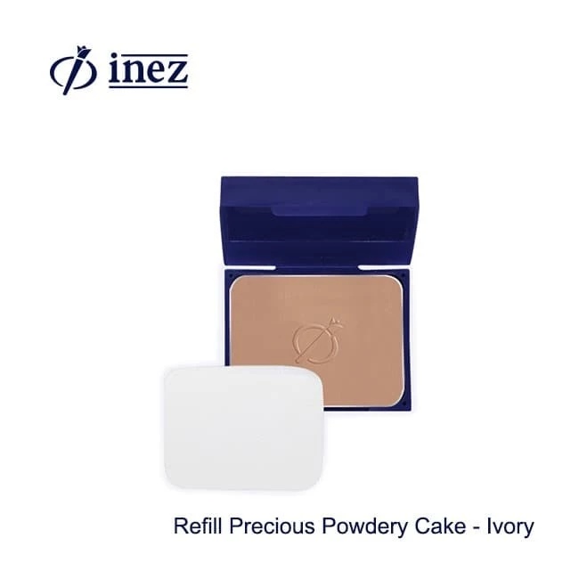 Inez Cosmetics Refill Precious Powdery Cake /PPC / Two Way Cake /Pressed Powder/ Bedak Padat / Isi Ulang Bedak