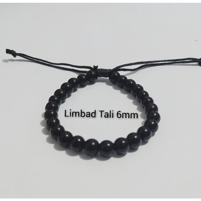 Gelang Limbad Bulat Hitam Untuk Pria &amp; Wanita