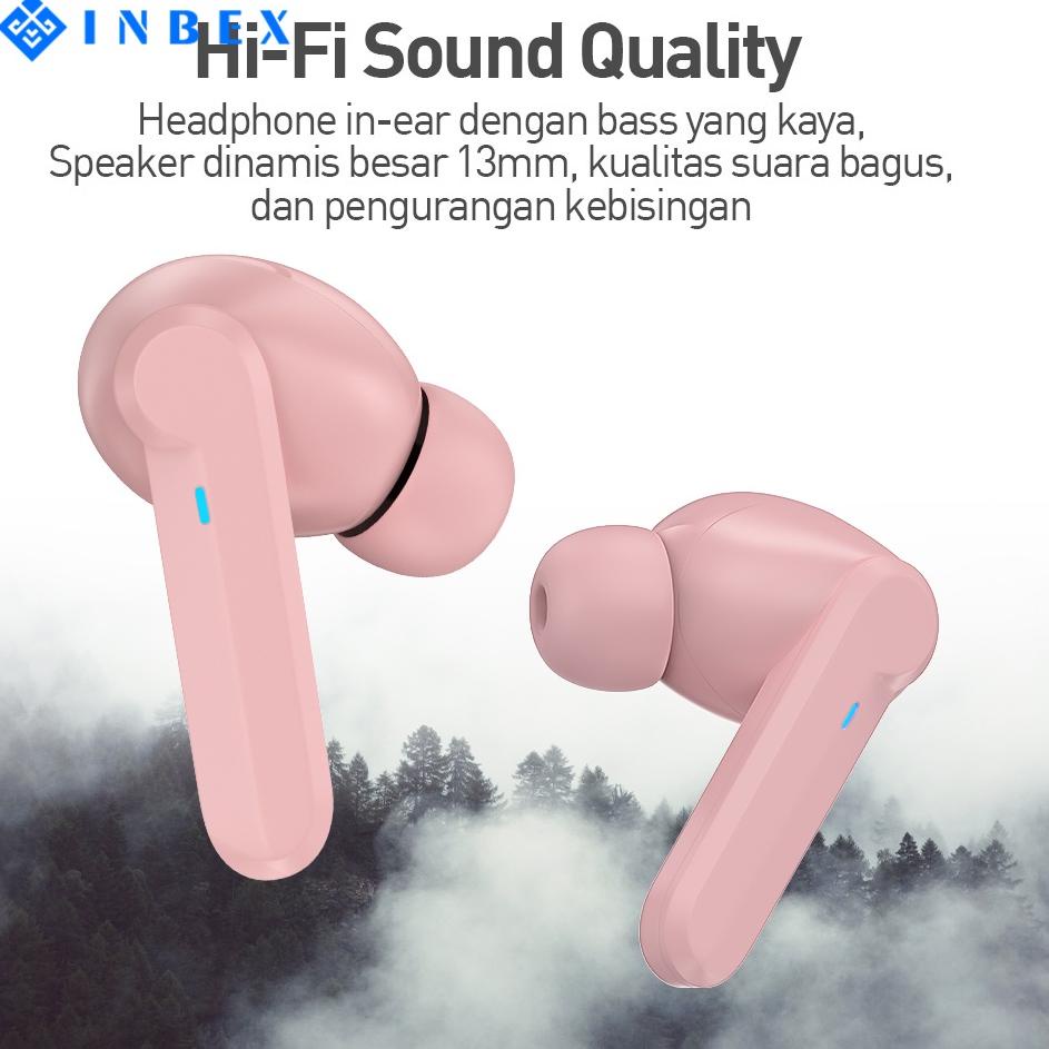 Terbatas yaa 【NEW】INBEX TWS Bluetooth Earphones Gaming Wireless Earbuds/Pro 13  Touch control Digita