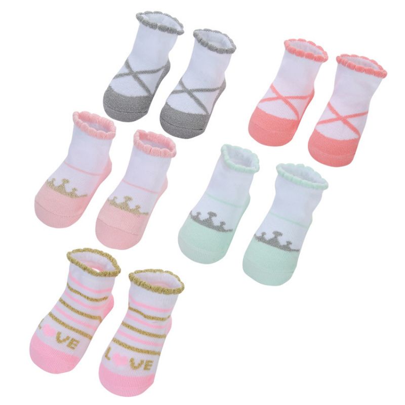 Kaos kaki newborn bayi import korean style fashion