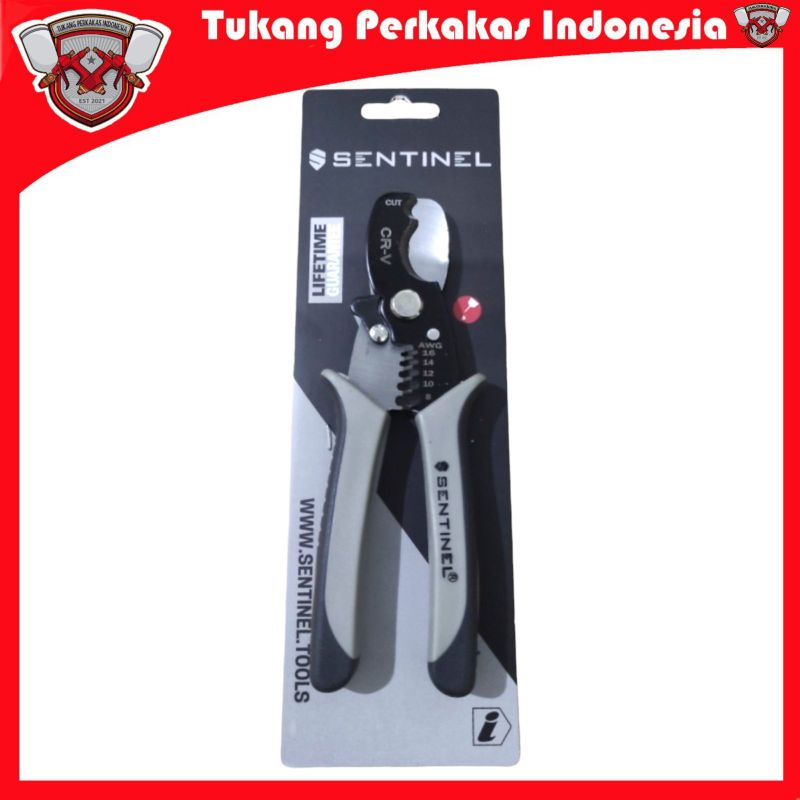 SENTINEL TANG KUPAS POTONG KABEL 7 INCH GERMANY QUALITY