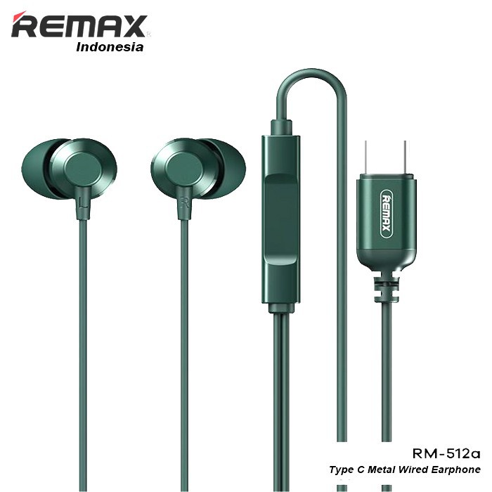 REMAX EARPHONE RM 512A TYPE C