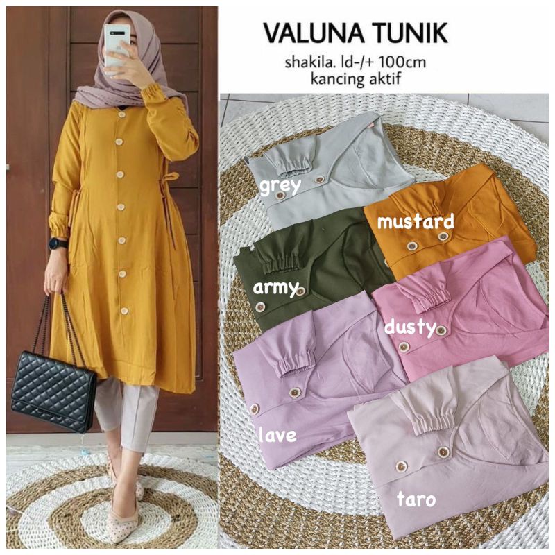Valuna Tunik - Tunik Shakila Busui LD100 / R.14 - 312-6325