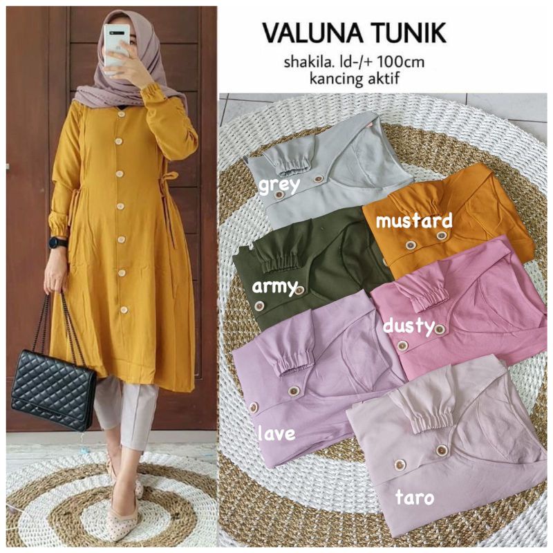 Valuna Tunik - Tunik Shakila Busui LD100 / R.14 - 312-6325