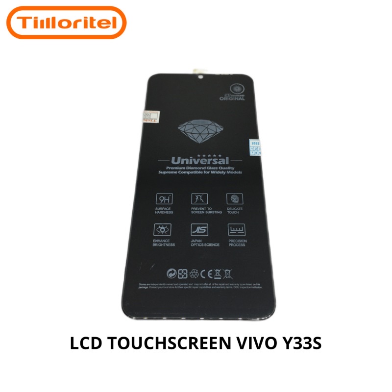 LCD TOUCHSCREEN VIVO Y33S BLACK