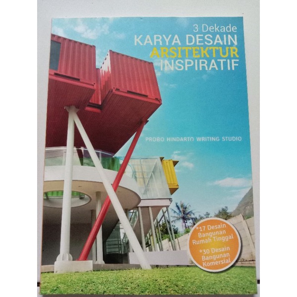 Jual Buku Arsitek 3 Dekade Karya Desain Arsitektur Inspiratif