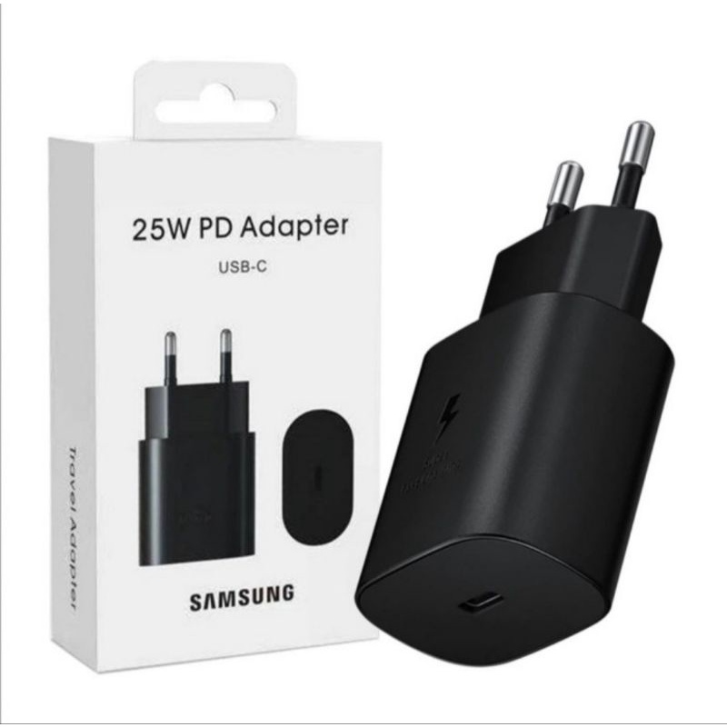 Samsung 25W Charger USB-C Super Fast Charging - Adapter Type C Samsung