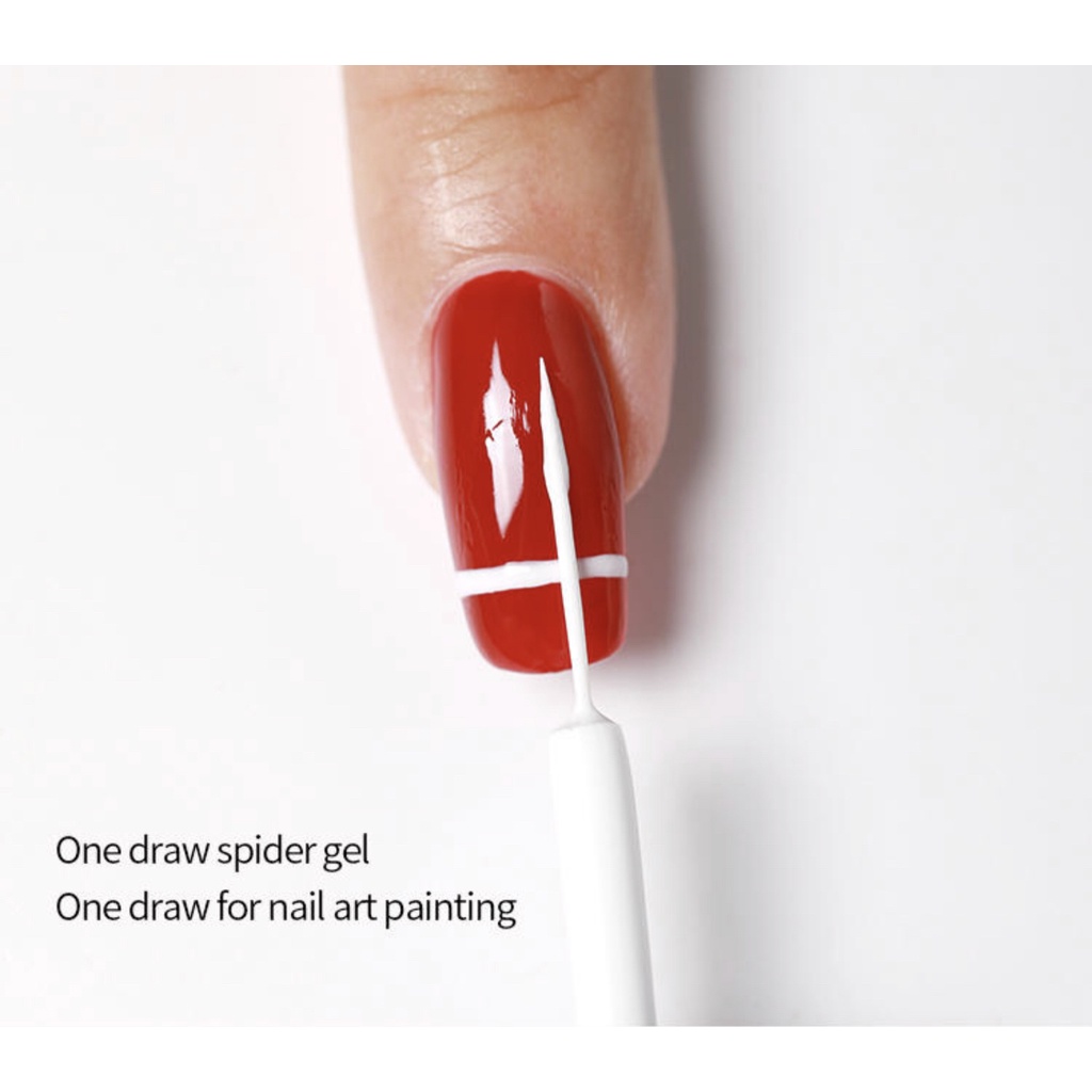 AS ONE DRAW PEN GEL NAIL POLISH PAINTING NAIL ART 8ML