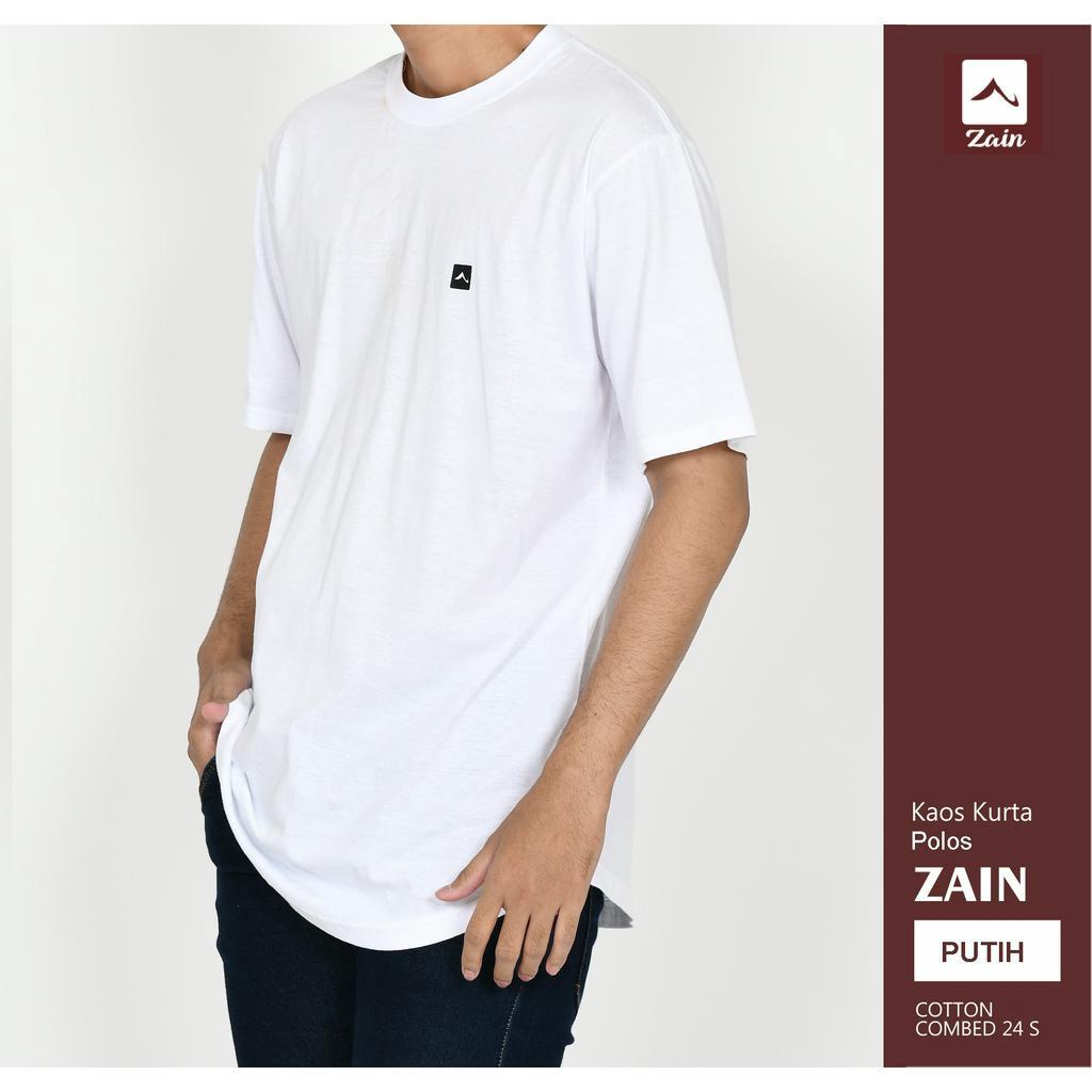 Kaos Kurta Zain Polos Cotton Lengan Pendek - ZAIN Mapp