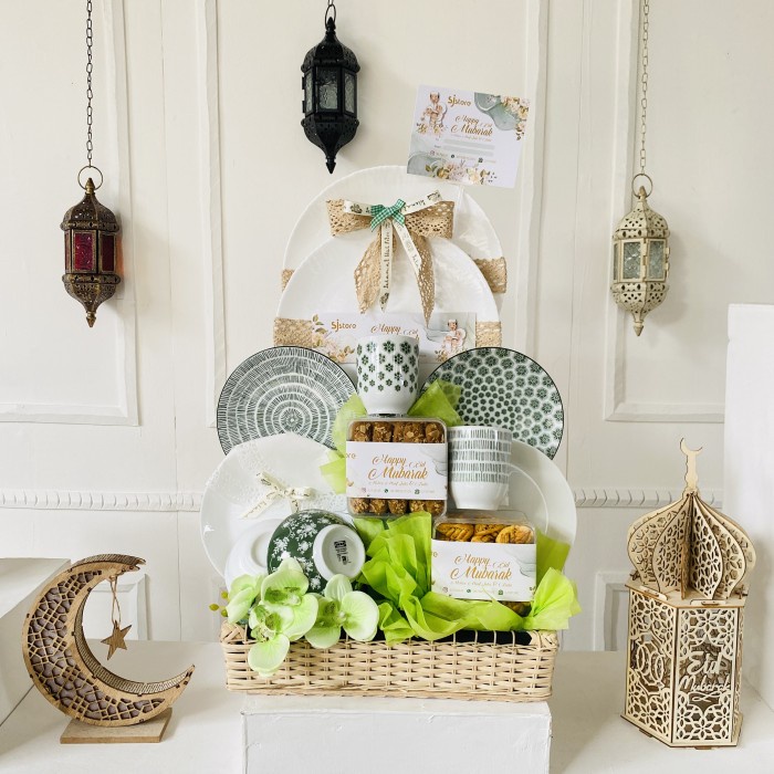 

Paket box hampers lebaran parcel idul fitri ramadhan kue kering 219