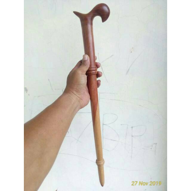 Tongkat komando kayu nagasari