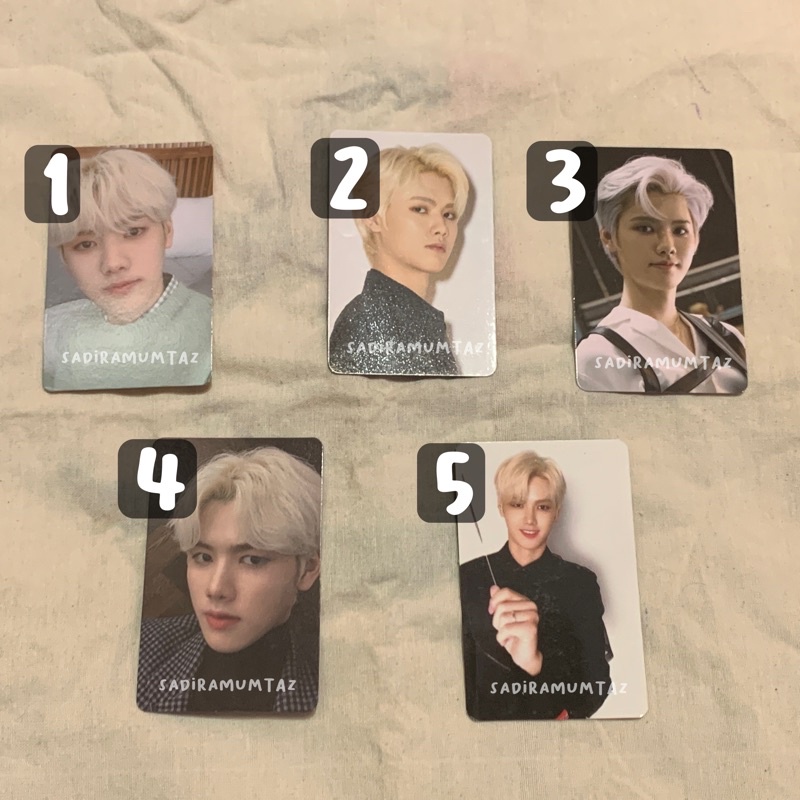 (ready stock) pc photocard minhee x1