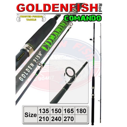 Alat Pancingan Murah Joran Golden Fish Comando 240 Antena Pancing Kuat