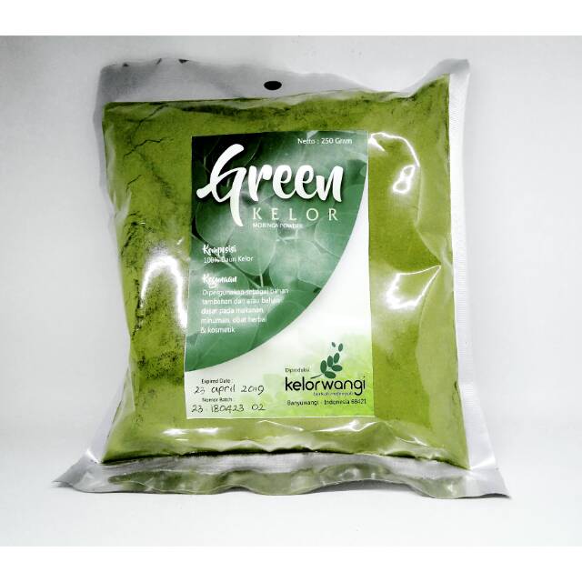 

Daun Kelor Serbuk Powder Kemasan 250 gr