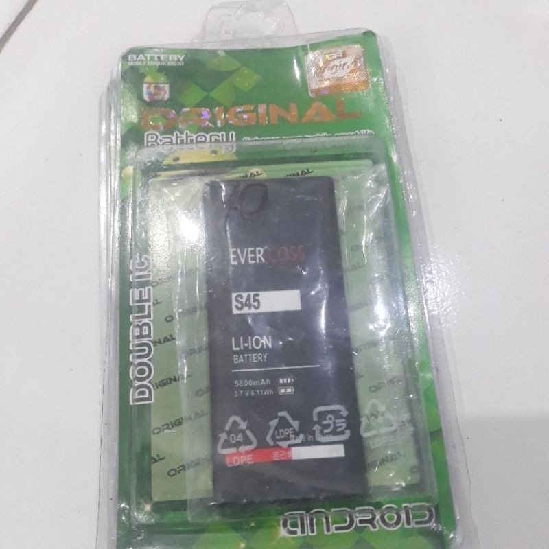 battery evercoss S45