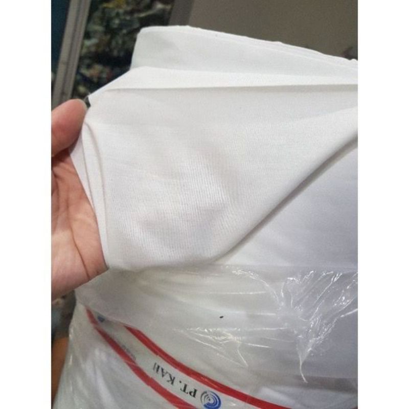 KAIN SPREI KAHATEX LEBAR 2,5 METER PUTIH TEMBOK / SEPREI PUTIH LEBAR 250CM, hrg per 1/2 m