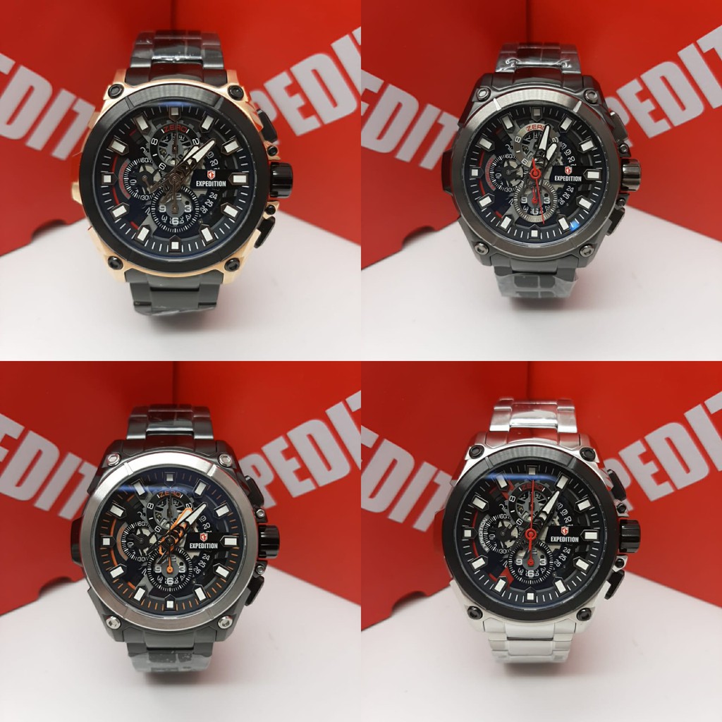 JAM TANGAN EXPEDITION PRIA E 6793 M ORIGINAL