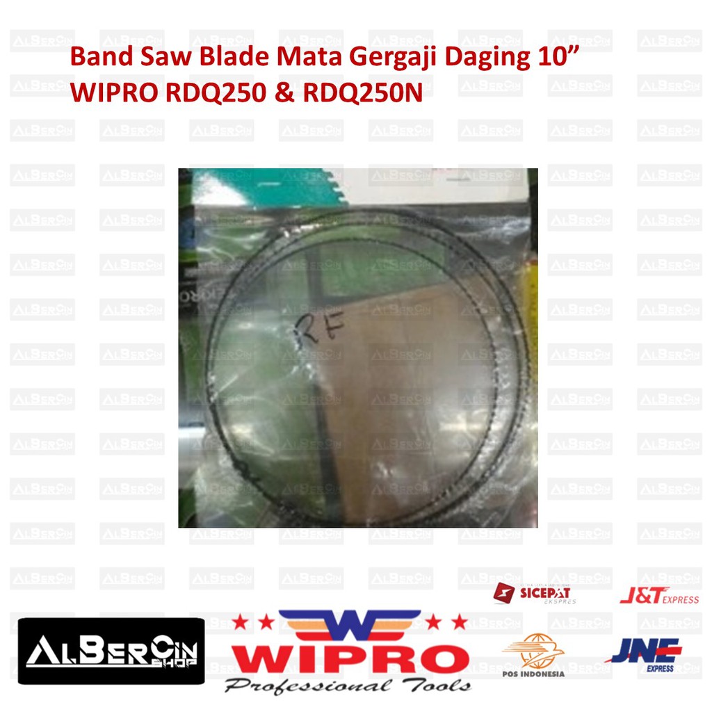 Band Saw Blade Mata Gergaji Mesin Potong Daging WIPRO RDQ250 RDQ250N