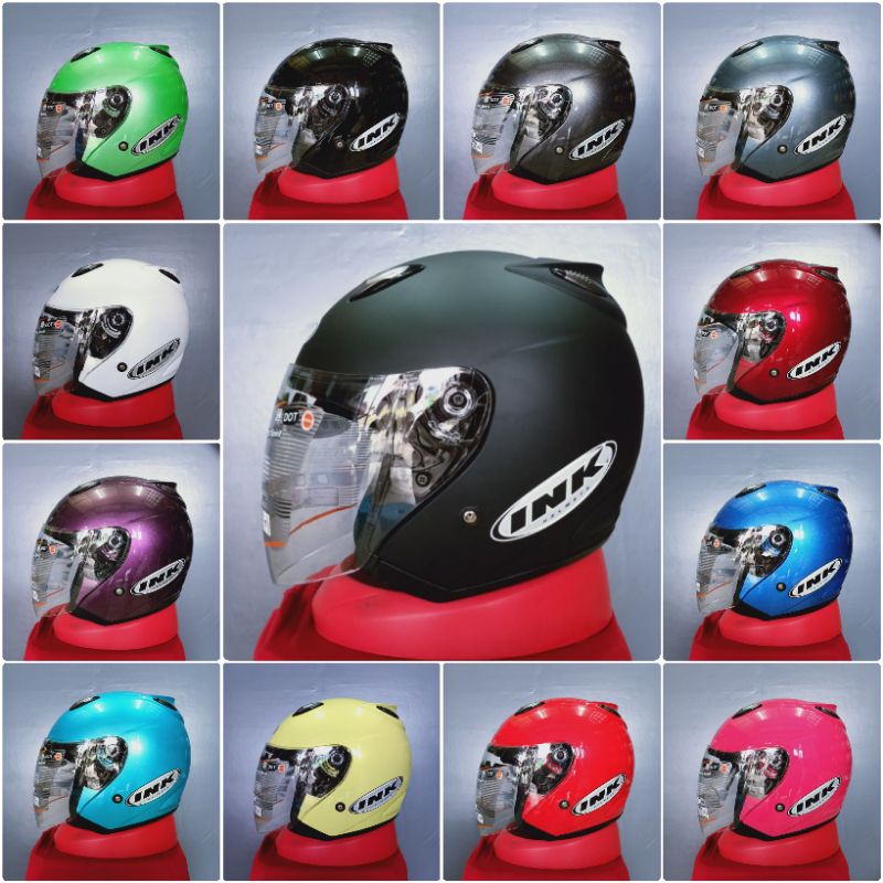 Jual Helm Half Face Ink Centro Jet Original Shopee Indonesia