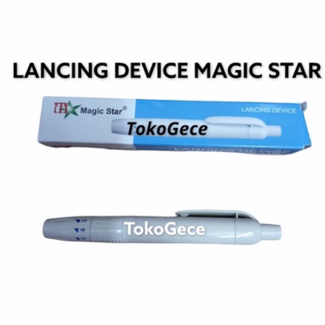 Lancing Device Magic Star / Pen Lancing Device Magic Star / Lancing Device Pen Magic Star