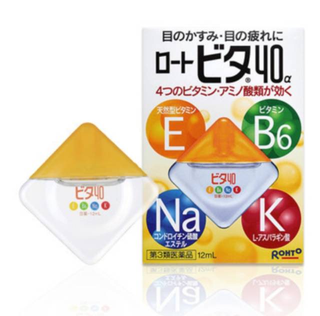 Rohto Vita Vitamin 40a Eye Drops 12ml