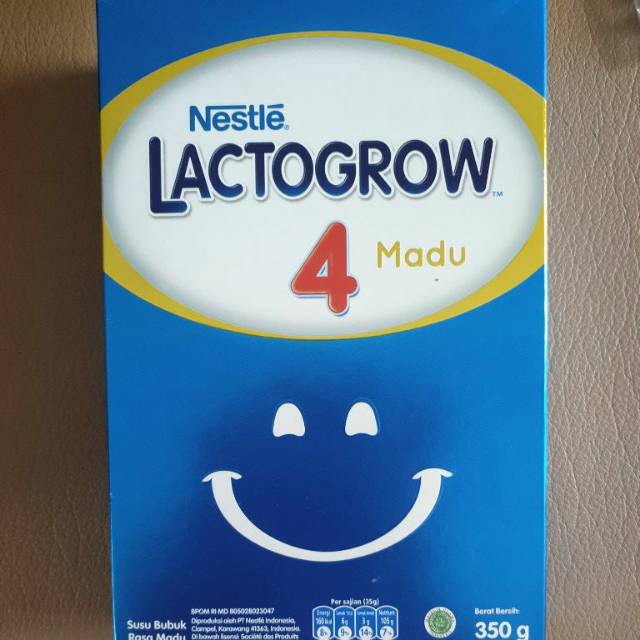 Lactogrow 4 lacto grow madu nestle 350g 350gr 350 gr sufor susu formula anak
