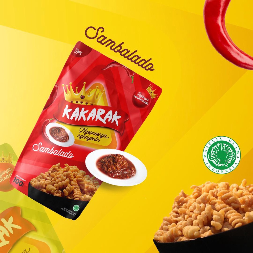 MAKARONI KAKARAK PEDAS NEW SAMBALADO SAMBAL GORENG SAMBAL LIMAU NGEPROS JUARA TERMURAH