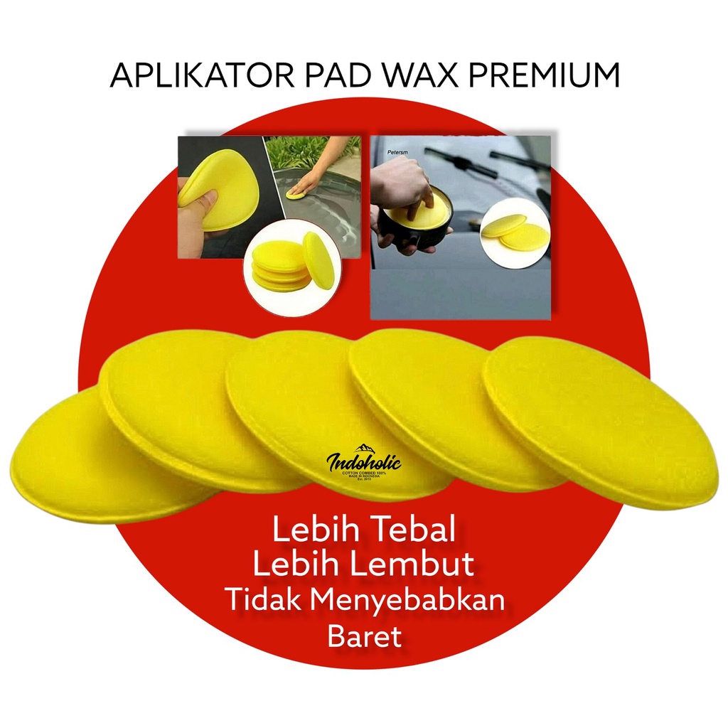 Applicator Pad / Busa Poles / Sponge / Sponge Applicator / Busa Wax Polish Compound