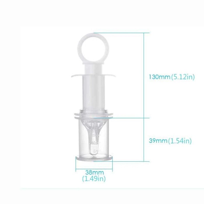 Pipet Bayi Pipet Obat Bayi Alat Pipet Tetes Bantu Makan Minum Bayi