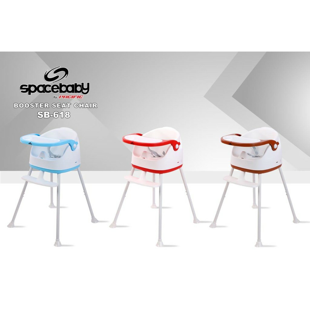 Spacebaby Booster Seat Chair - SB-618 (Kursi Makan Bayi)