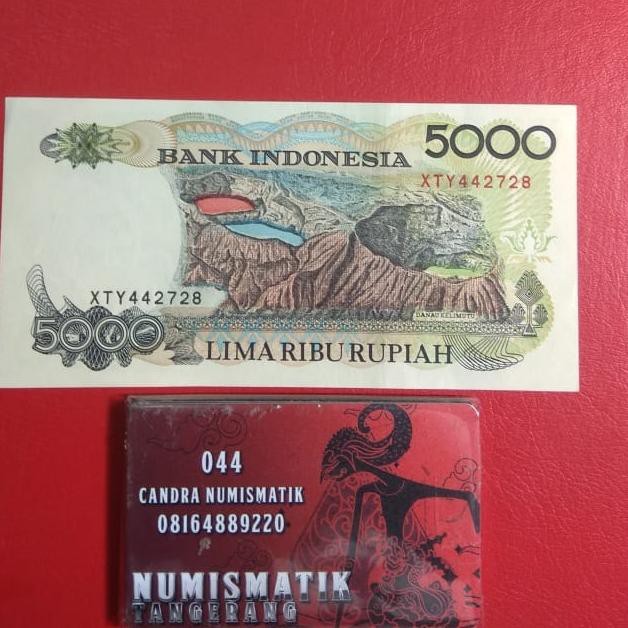

qwp-83 Uang Kertas Kuno Indonesia 5000 Sasando