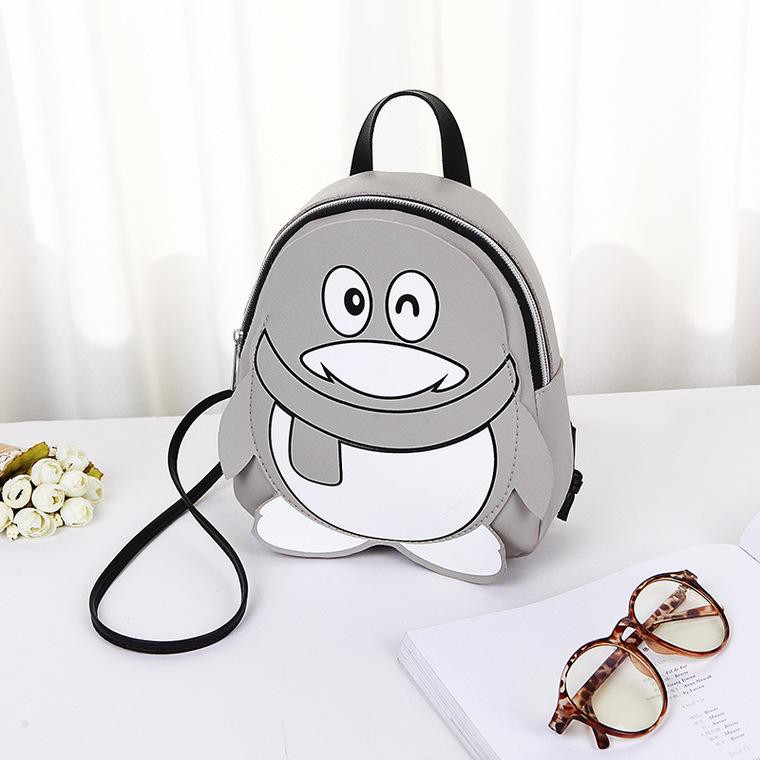 Fashion Women Bag Pack Penguin Eye Catching Multi functional Tas Punggung Wanita