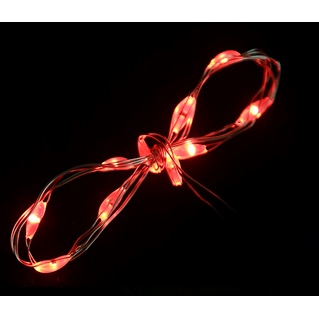 Lampu LED Kawat Warm White Lampu Hias LED Baterai Lampu Tumblr lampu kawat Lampu Kawat Led-red