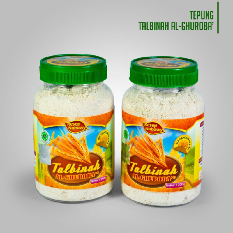 

Tepung Talbinah Al-Ghuroba dari Biji Gandum Pilihan 200gr