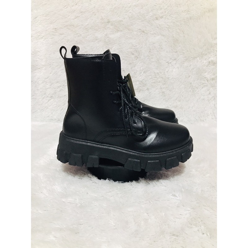 BT12 SEPATU BOOTS IMPORT BRITISH WANITA KOREA INGGRIS VELVET REAL PICTURE SIZE 40