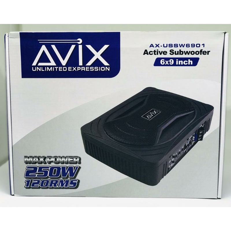 Subwoofer Kolong Avix Aktif 6 x 9 inch AX-USSW6901 - SCA Audio