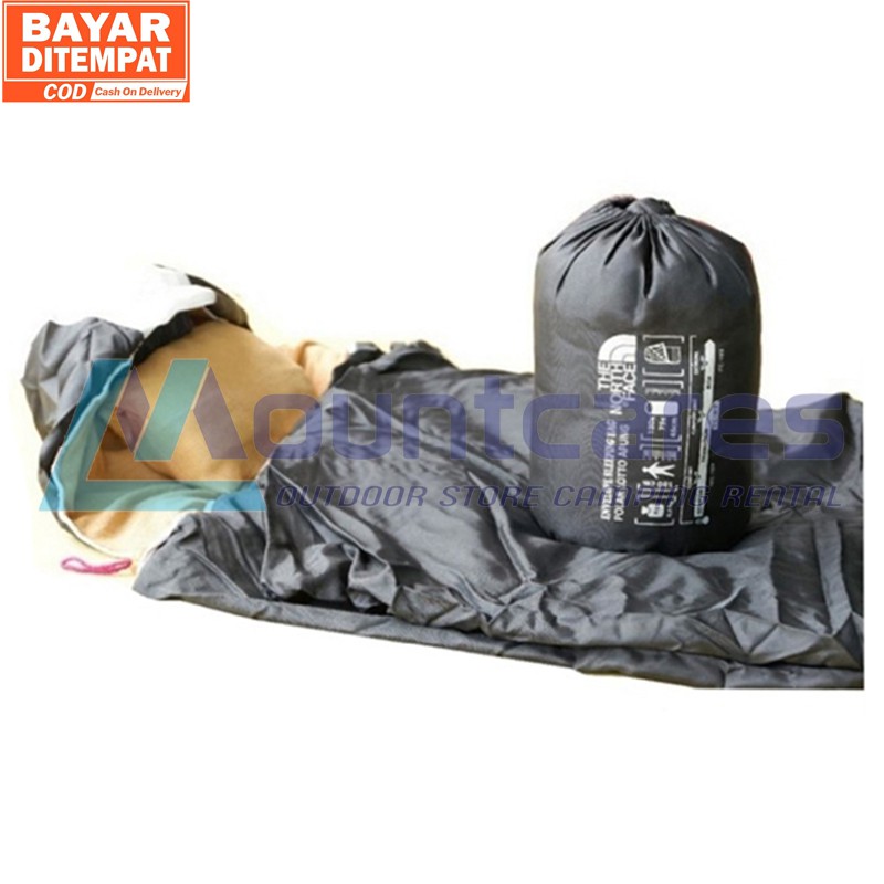 Sleeping Bag Ultralight Polar Lotto Bantal+Saku Packing Mini Model Mummy/Tikar Kantong Tidur Camping