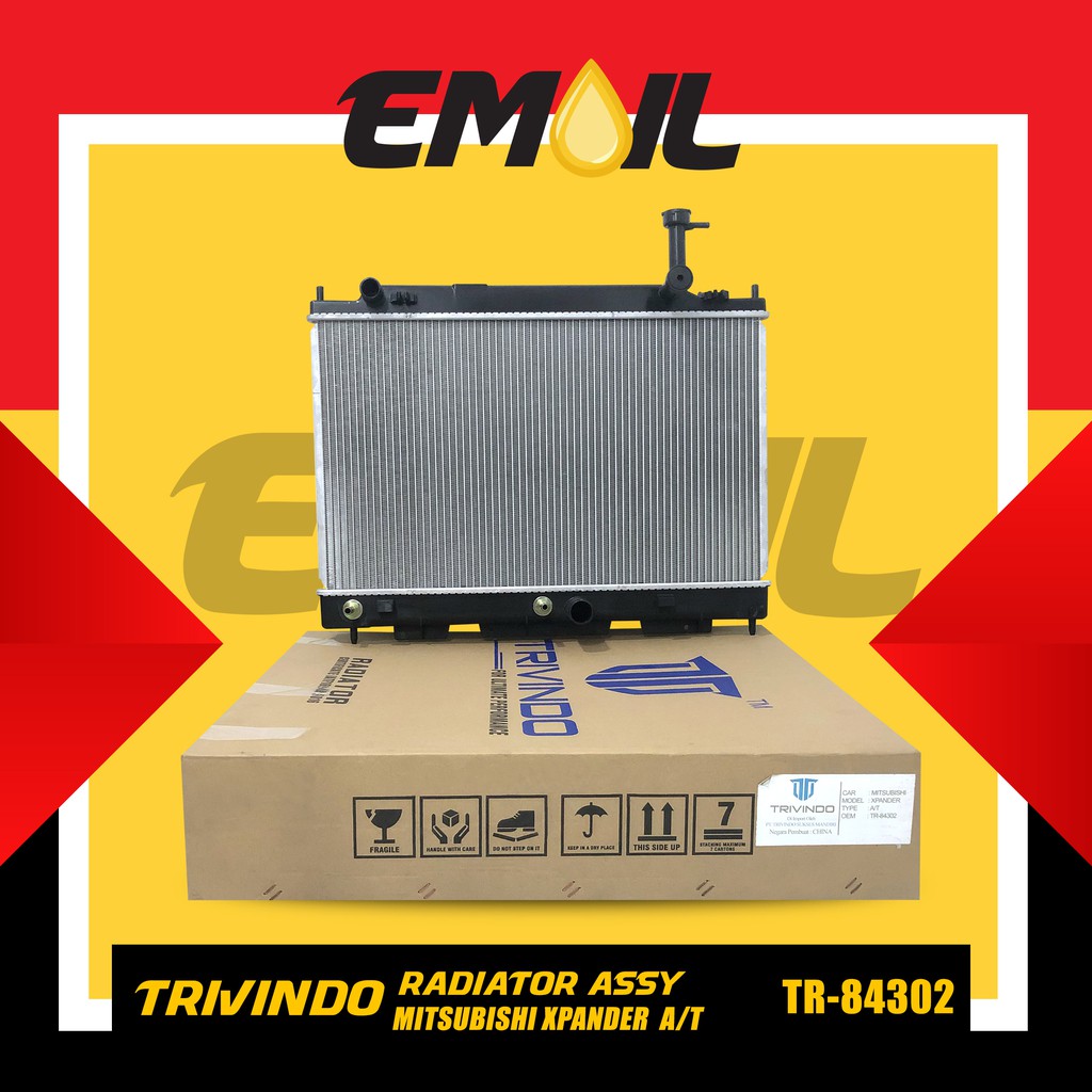 Radiator assy Mitsubishi Xpander AT Automatic TR-84302 Trivindo