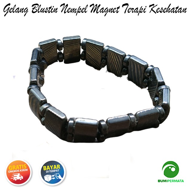 Gelang Blustin Nempel Magnet Terapi Kesehatan
